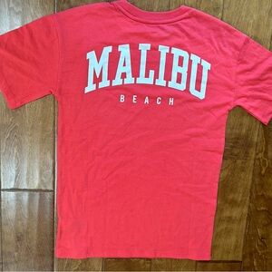 NWT size 10 Boys Red Malibu Gap Shirt